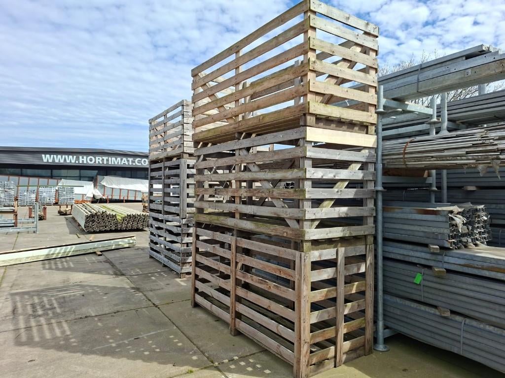 Houten kisten/ palletbox, Ophalen, Gebruikt, 100 cm of meer, 60 cm of meer