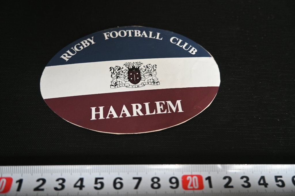 sticker Haarlem Rugby Football Club, Verzamelen, Ophalen, Zo goed als nieuw
