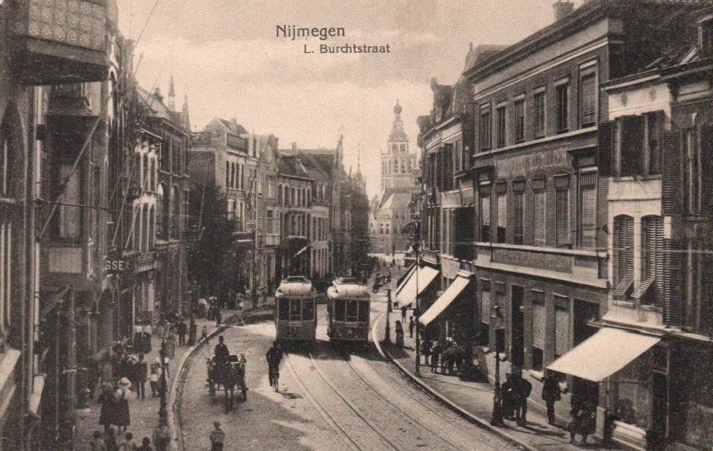 Ansichtkaart  Nijmegen, Verzamelen, Ansichtkaarten | Nederland, Ophalen of Verzenden, Voor 1920, Gelderland