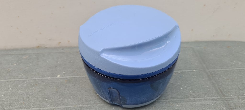 Quick chef mini blauw tupperware, Ophalen of Verzenden, Zo goed als nieuw, Blauw, Overige typen