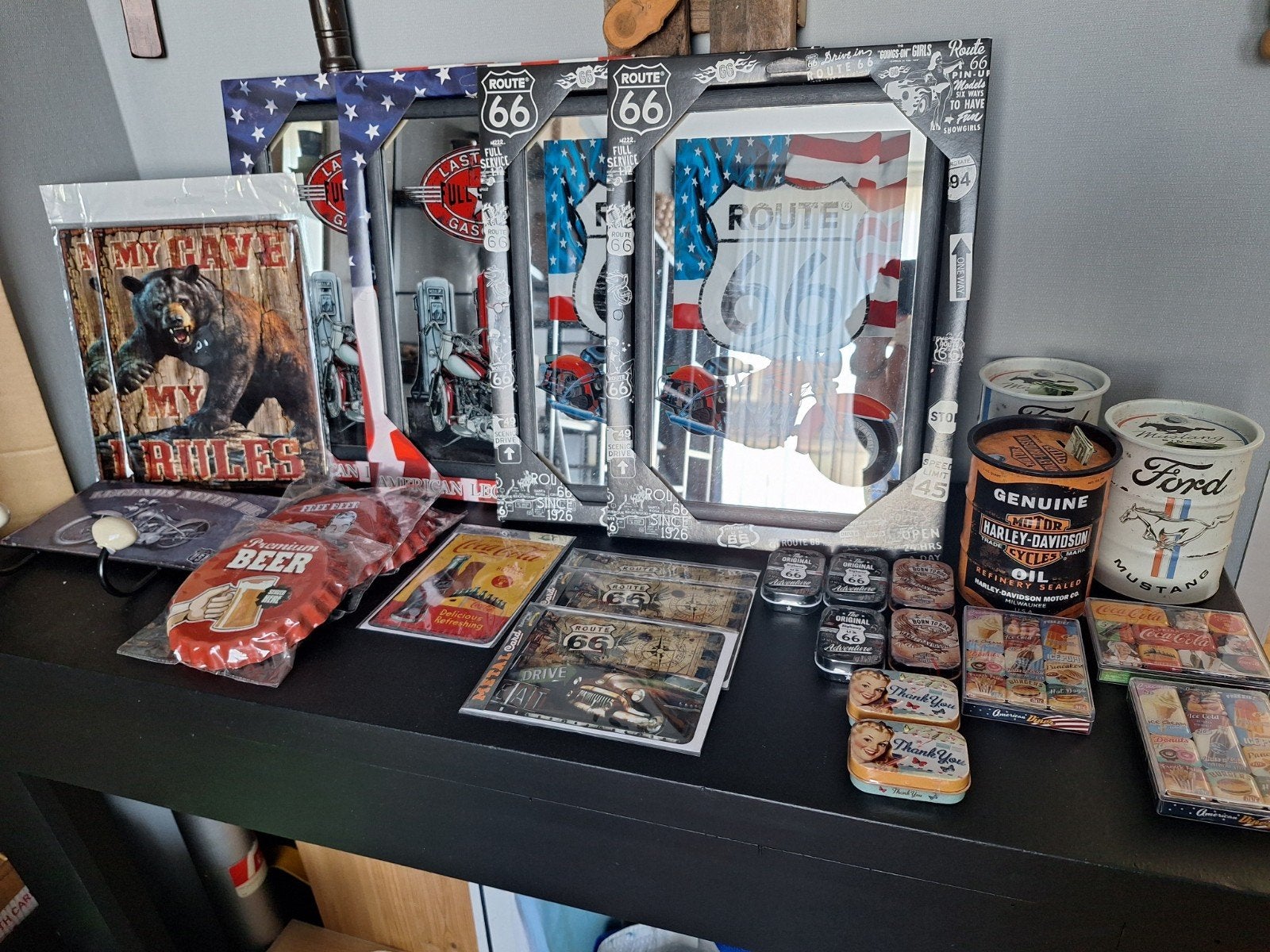 nieuwe decoratie vintage spullen ongeveer 25 stuks, Ophalen of Verzenden, Nieuw