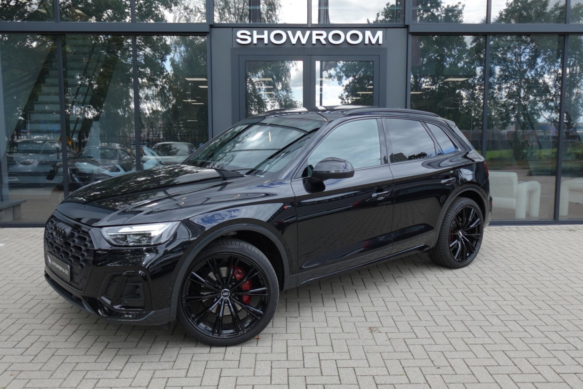 Audi Q5 55 TFSI e S Quattro 360 PANO 3X S-LINE HUD TREKHAAK, Auto's, Automaat, Dealer onderhouden, Gebruikt, Zwart