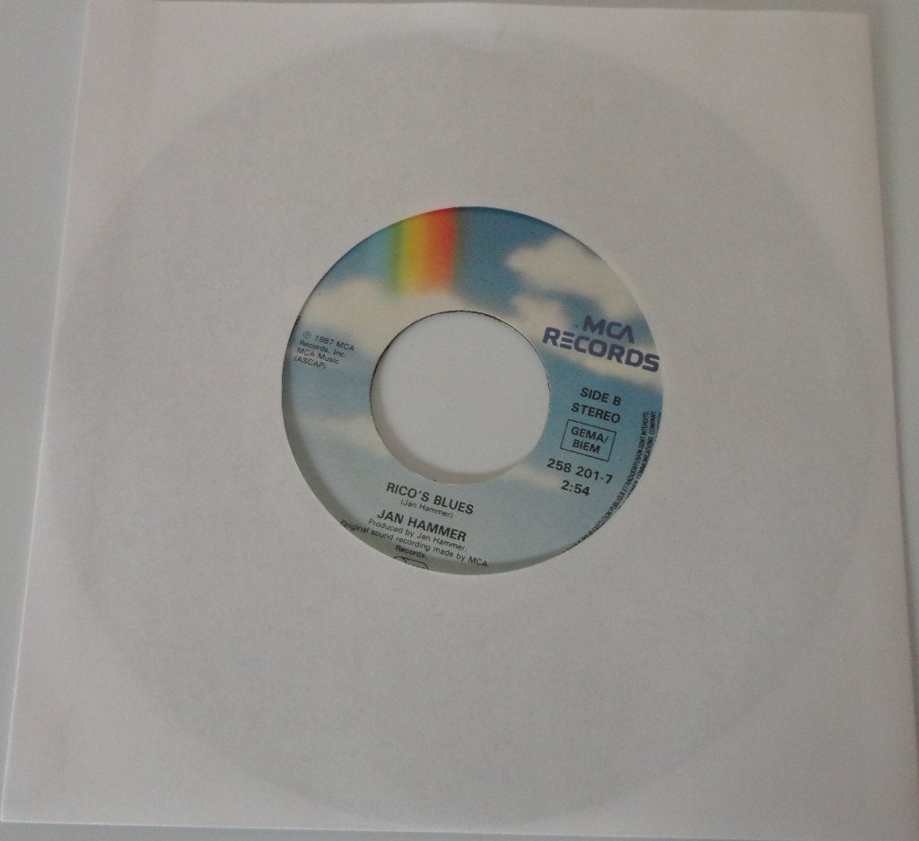 Jan Hammer > Tubbs and Valerie, Cd's en Dvd's, Ophalen of Verzenden, Gebruikt, 7 inch, Pop