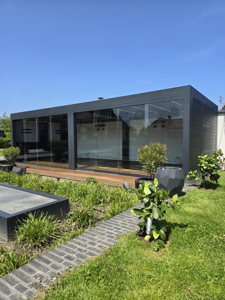 Aluminium pergola met lamellen. Overkapping. pergola., Tuin en Terras, Overkappingen, Ophalen of Verzenden, Nieuw