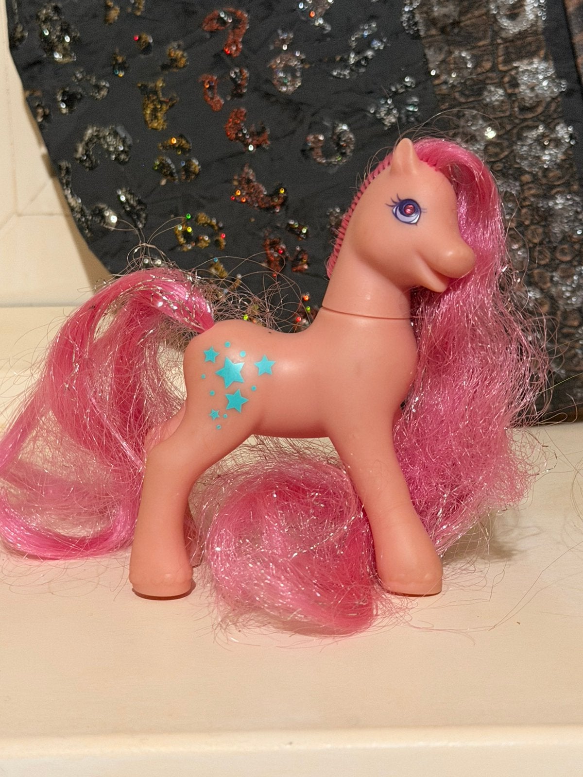 1997 My little pony g2 princess twinkle star vintage paard, Ophalen of Verzenden, Gebruikt