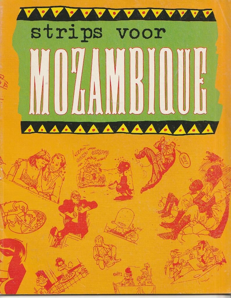 Strips voor Mozambique Bredaas Stripspektakel 1987, Boeken, Stripboeken, Gelezen, Eén stripboek, Ophalen of Verzenden