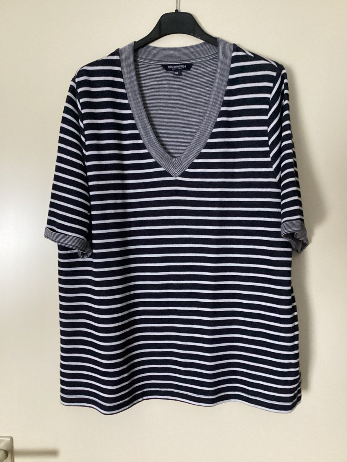 Bloomings Shirt maat XXL, Blauw, Maat 46/48 (XL) of groter, Ophalen of Verzenden, Zo goed als nieuw