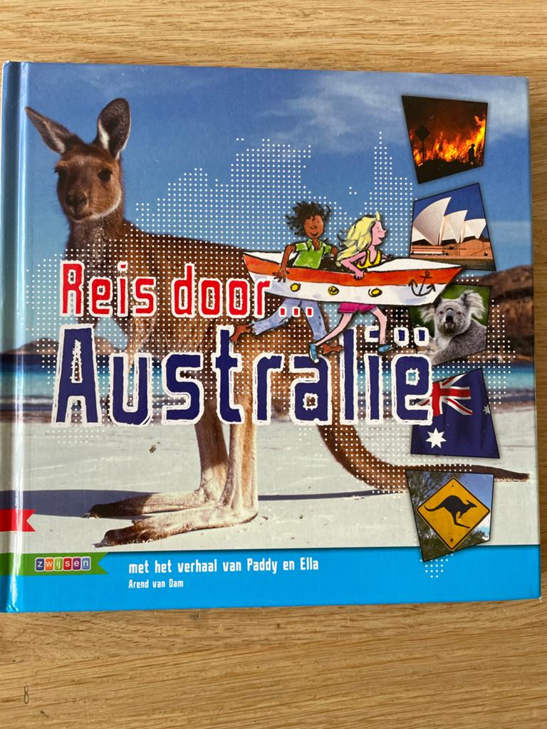 Reis door Australië: Avontuurlijk kinderboek over Australië, Boeken, Reisgidsen, Overige merken, Zo goed als nieuw, Reisgids of -boek