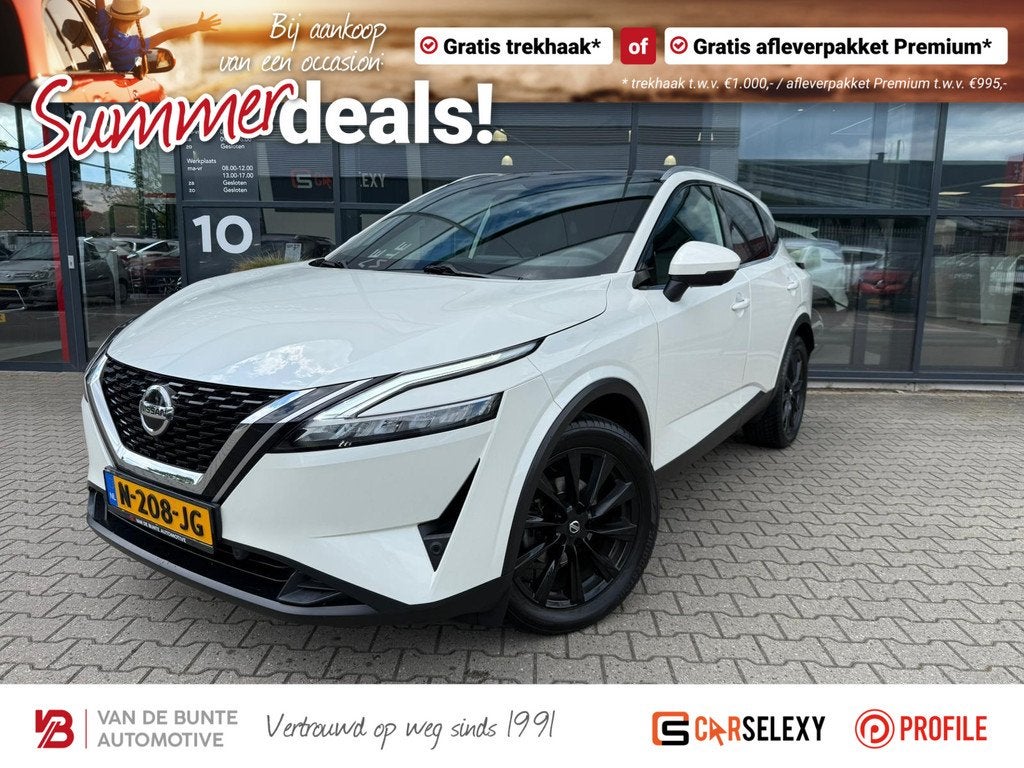 Nissan Qashqai 1.3 MHEV Xtronic Tekna *NL Auto & ACC*, Auto's, Nissan, Bedrijf, Te koop, Qashqai, 360° camera, ABS, Achteruitrijcamera