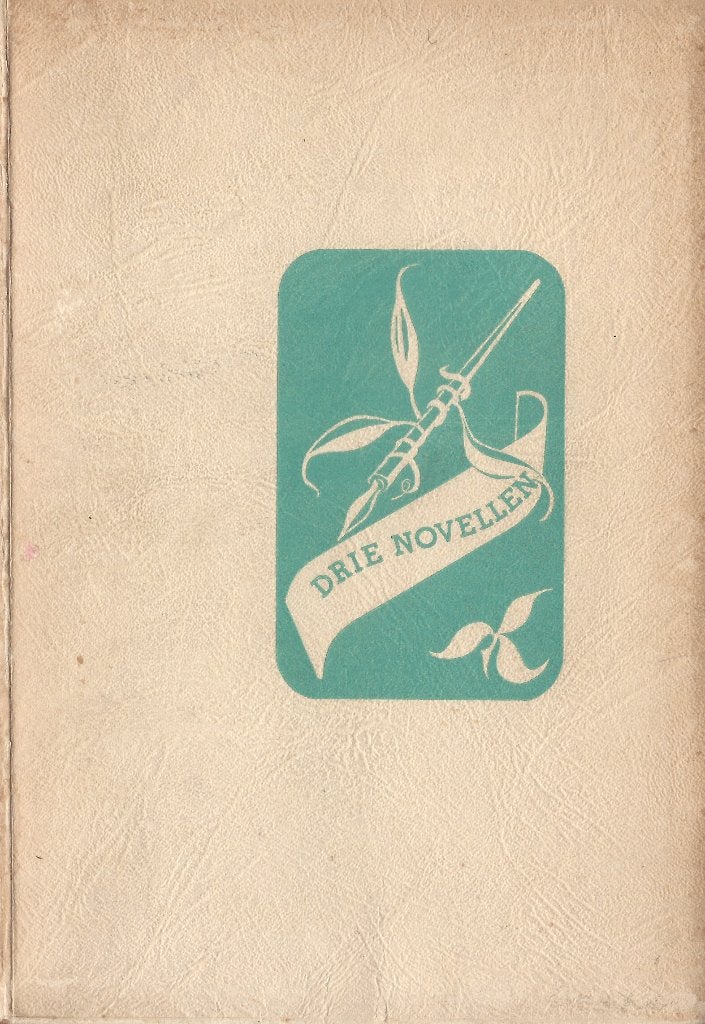 DRIE NOVELLEN-BW-geschenk CPNB 1939-1.druk- GROEN Vignet, Ophalen of Verzenden, Zo goed als nieuw, Anton Coolen, Augusta de Wit,Johan vd Woude