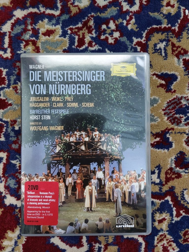Die Meistersinger von Nürnberg (1984) Wolfgang Wagner DVD, Alle leeftijden, Duits, Duits, Ophalen of Verzenden