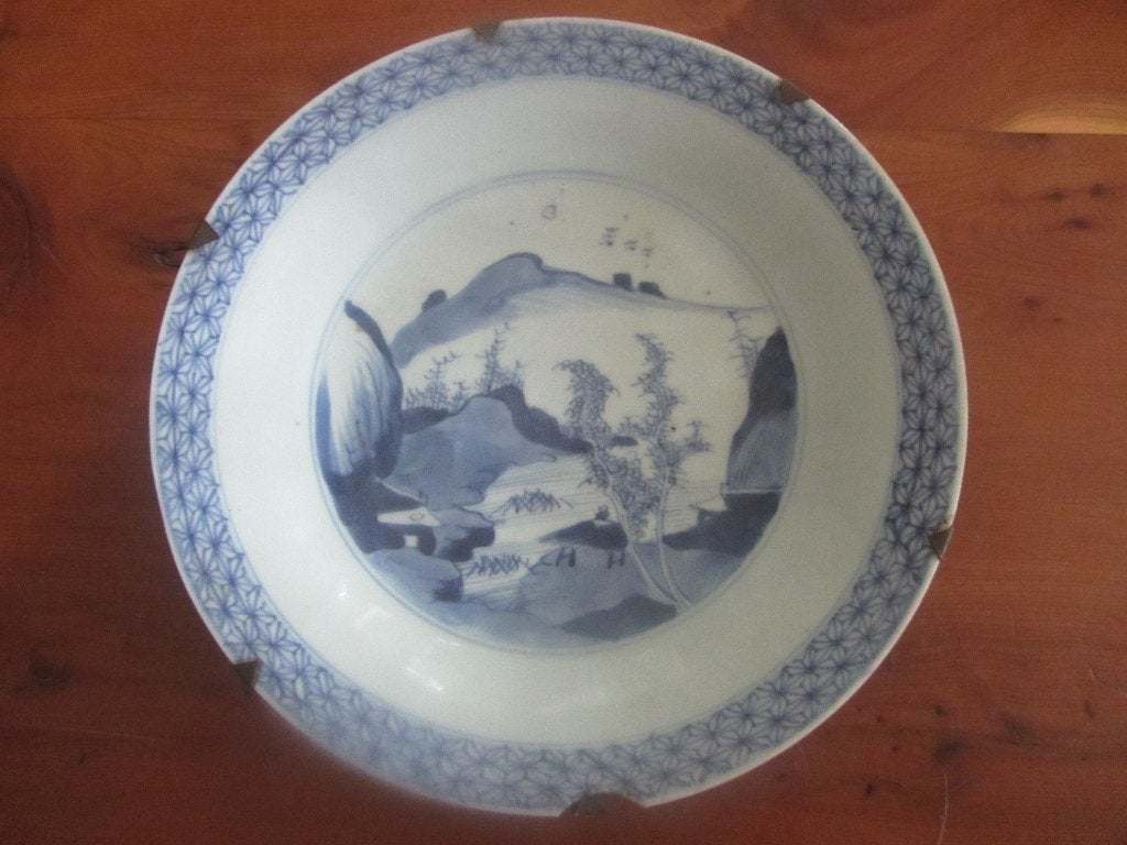 Oud Chinees porseleine bord, Ophalen of Verzenden
