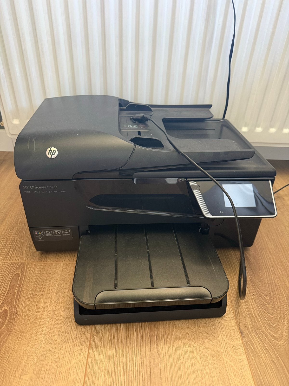 HP Officejet 6600 All-in-One Printer, Computers en Software, Printers, Gebruikt, All-in-one, Inkjetprinter, Faxen, Draadloos, Ophalen