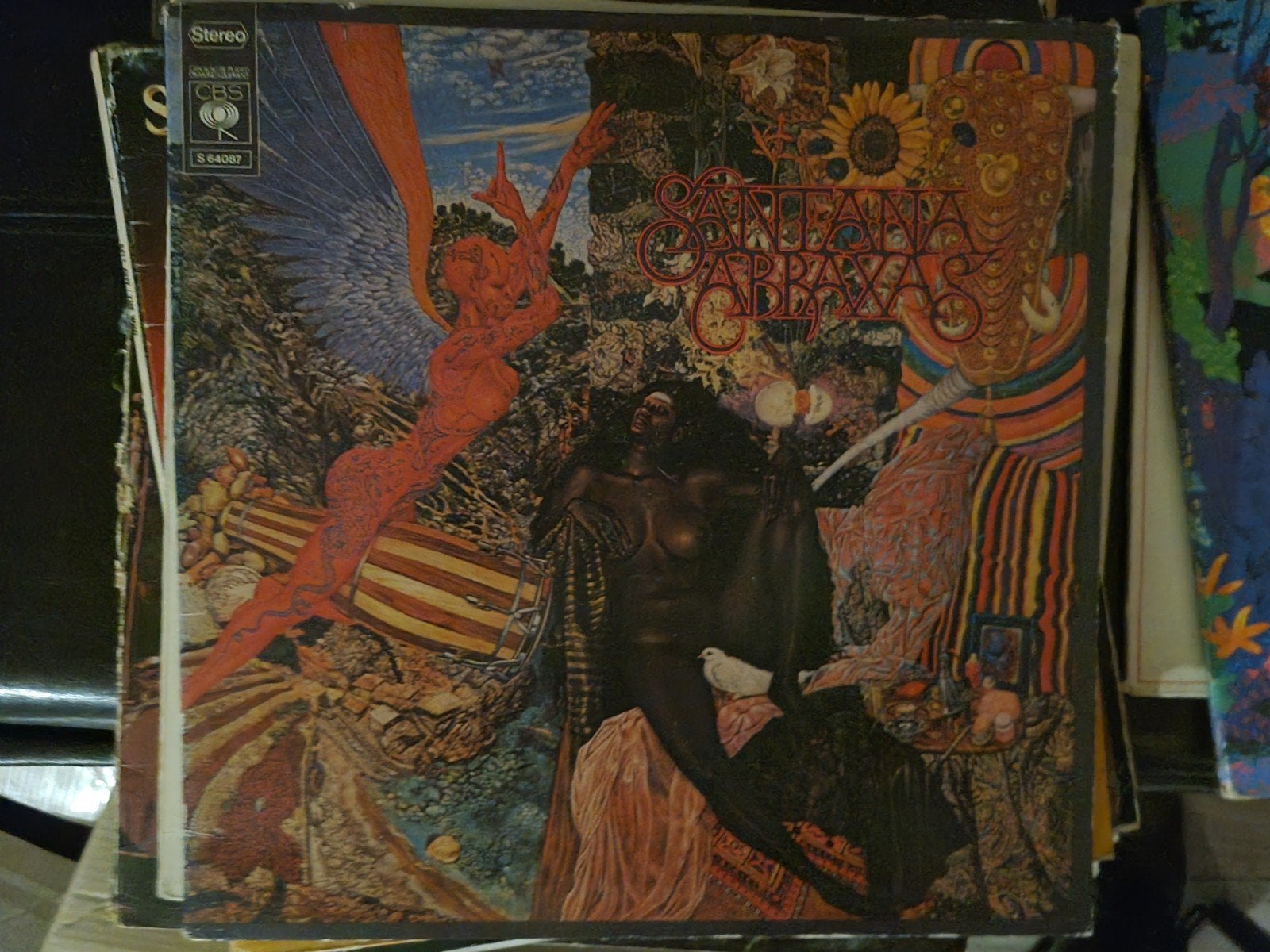 Santana - AbraxasLP (1972) - Klassieke Rock, LP, Gebruikt, Ophalen of Verzenden, 12 inch