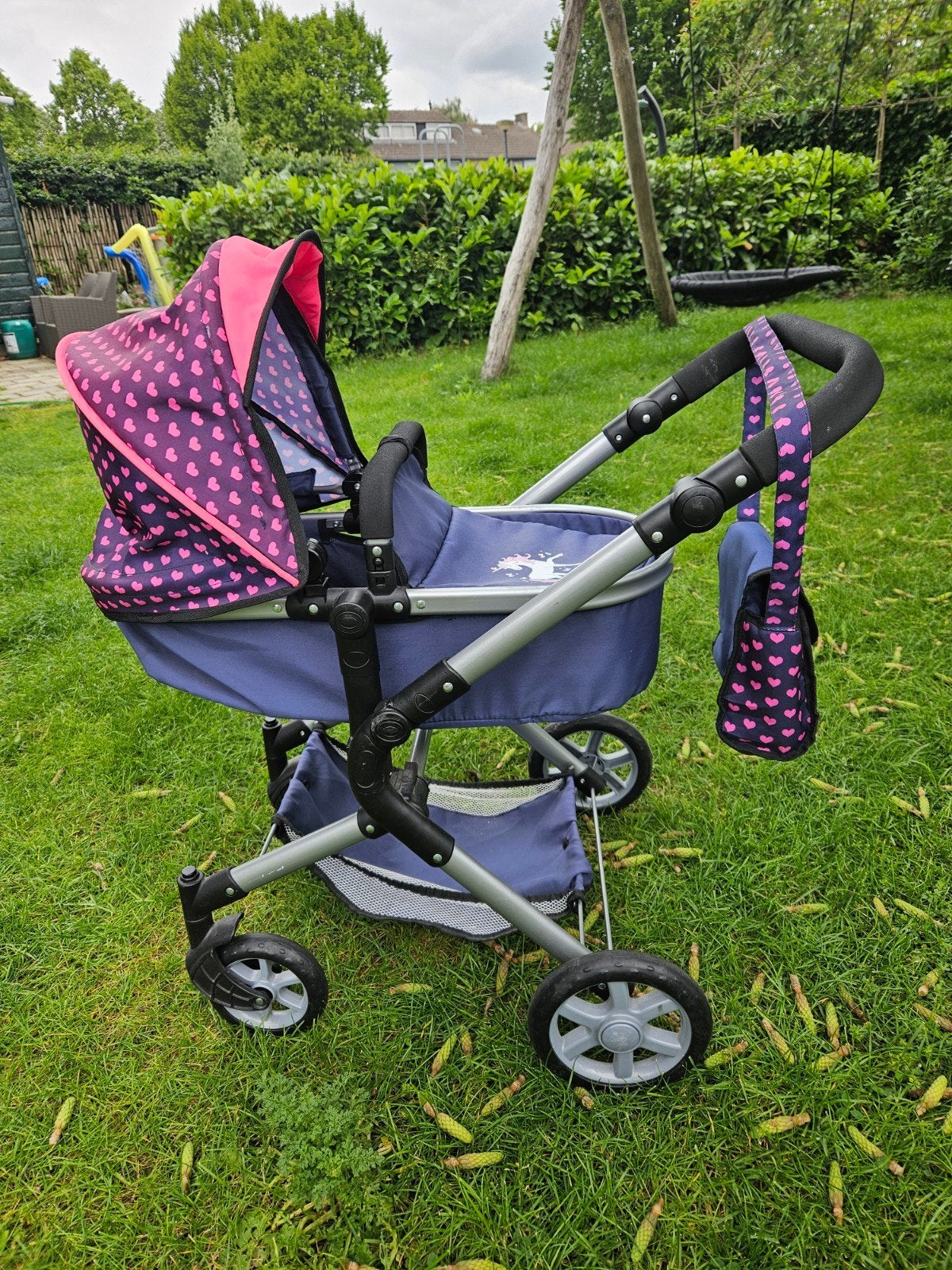 Poppenwagen wieg/buggy Bayer, Ophalen, Gebruikt, Babypop