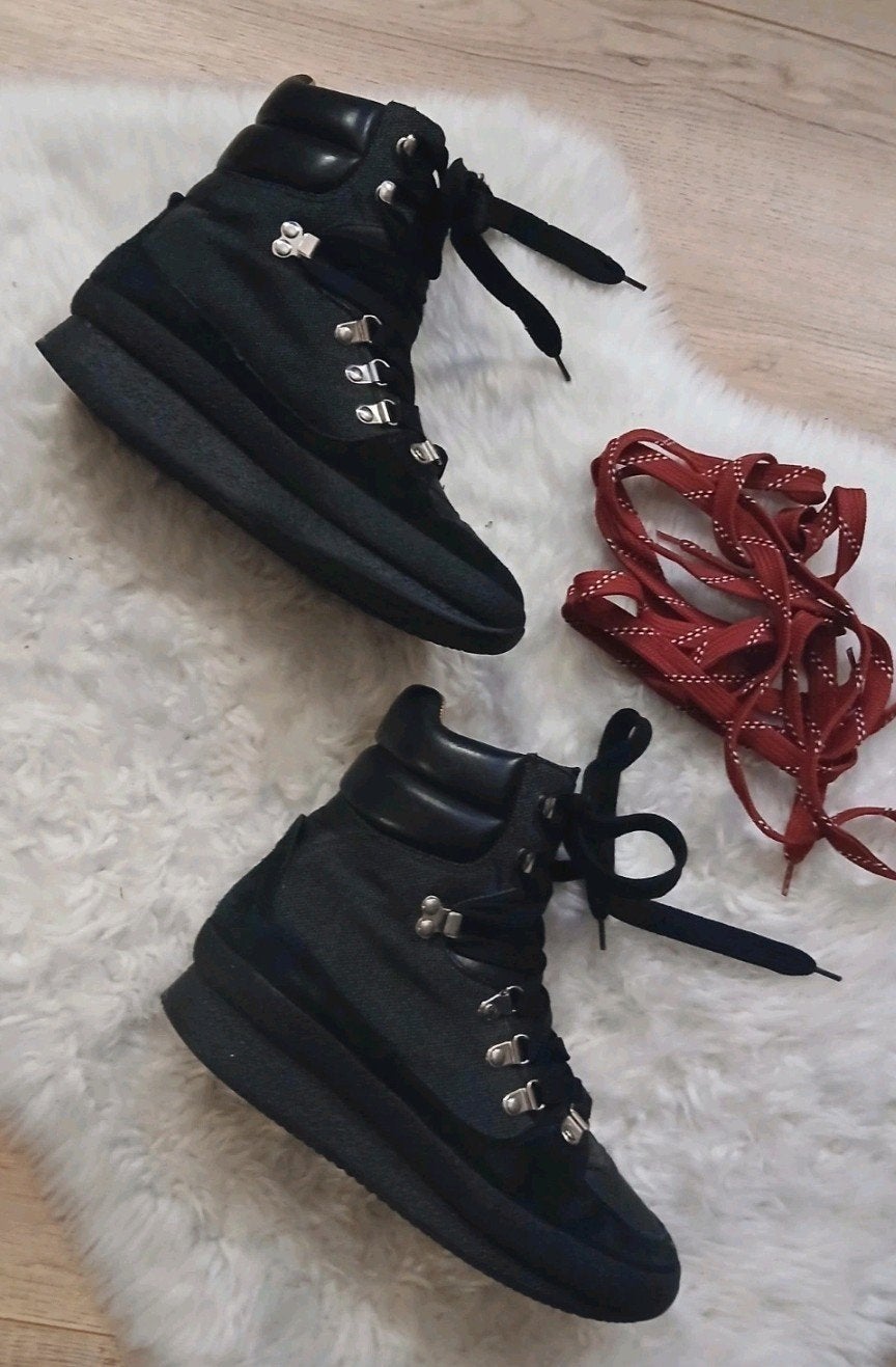 Isabel Marant Brently Hiking Boots - Maat 38, Kleding | Dames, Isabel Marant, Zwart, Zo goed als nieuw, Wandelschoenen