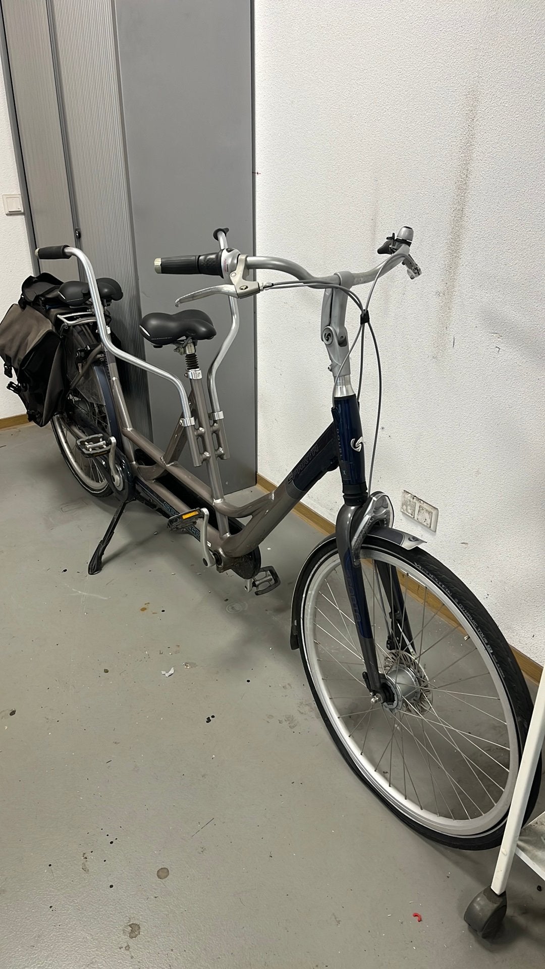 Sparta Double X fiets tandem, Minder dan 10 versnellingen, Zo goed als nieuw, 55 cm of meer, Ophalen