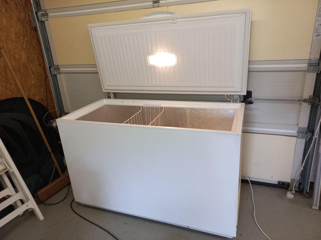 Diepvrieskist 400 liter electrolux ecp40108w, Vrieskist, Gebruikt, Vrijstaand, 90 cm of meer