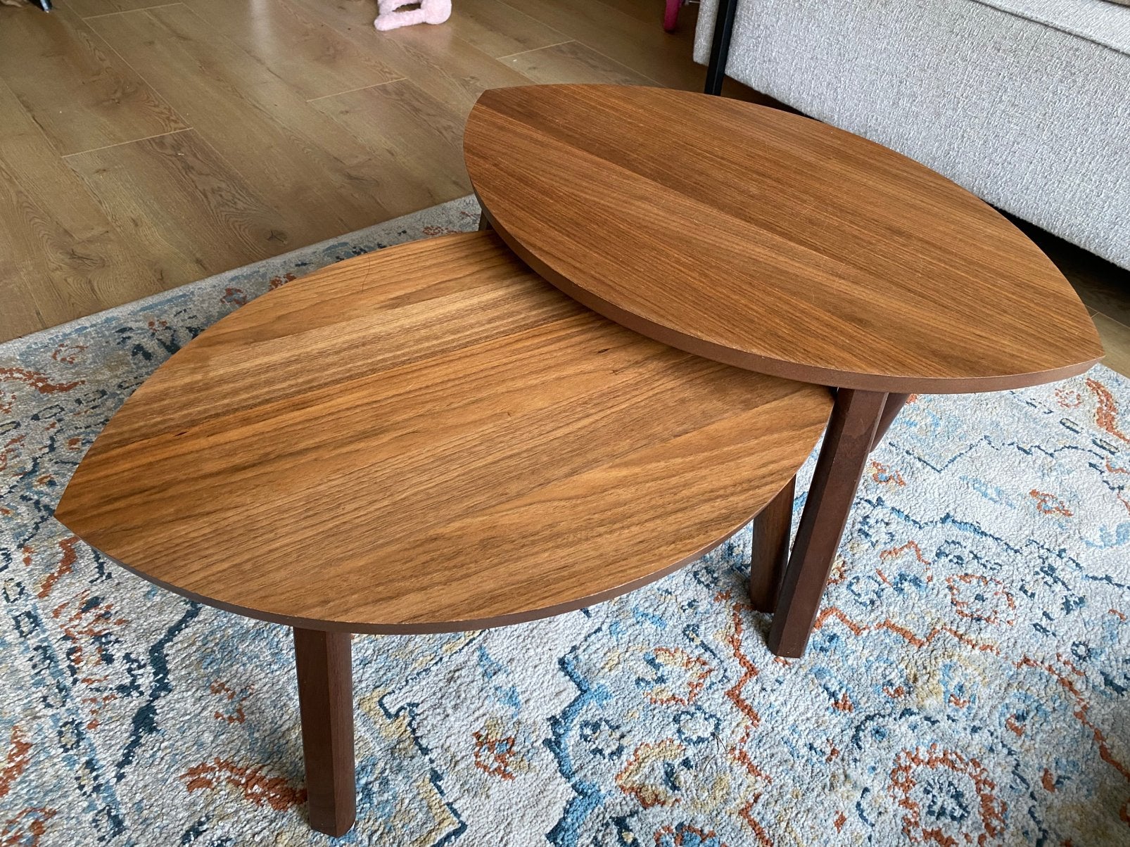 Ikea set bijzettafels stockholm, Huis en Inrichting, Ophalen, Gebruikt