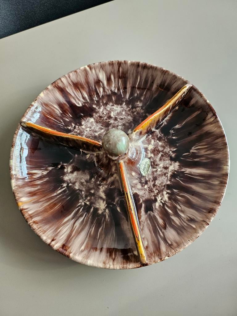 Schaal jasba, serveerschaal, Ophalen of Verzenden, Zilver, Overige materialen