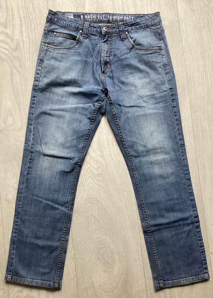 spijkerbroek Maat W33 Lengte 32 Brams Paris, Brams Paris, Blauw, Ophalen of Verzenden, Zo goed als nieuw