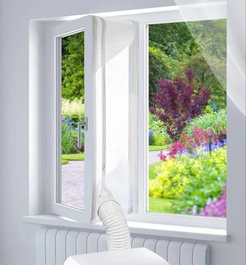 NIEUW Airco raamdoek (voor luchtslang), Ophalen of Verzenden, Nieuw