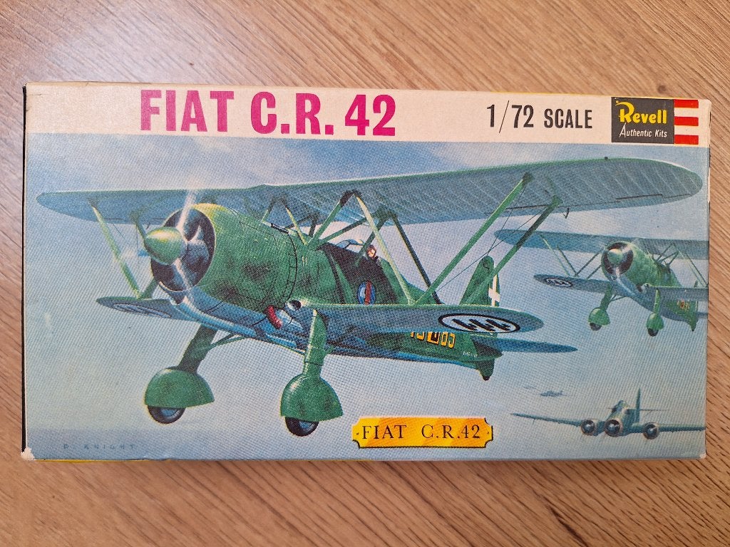 1:72 1/72 Revell Fiat C.R. 42, Hobby en Vrije tijd, Modelbouw | Vliegtuigen en Helikopters, 1:72 tot 1:144, Revell, Ophalen of Verzenden
