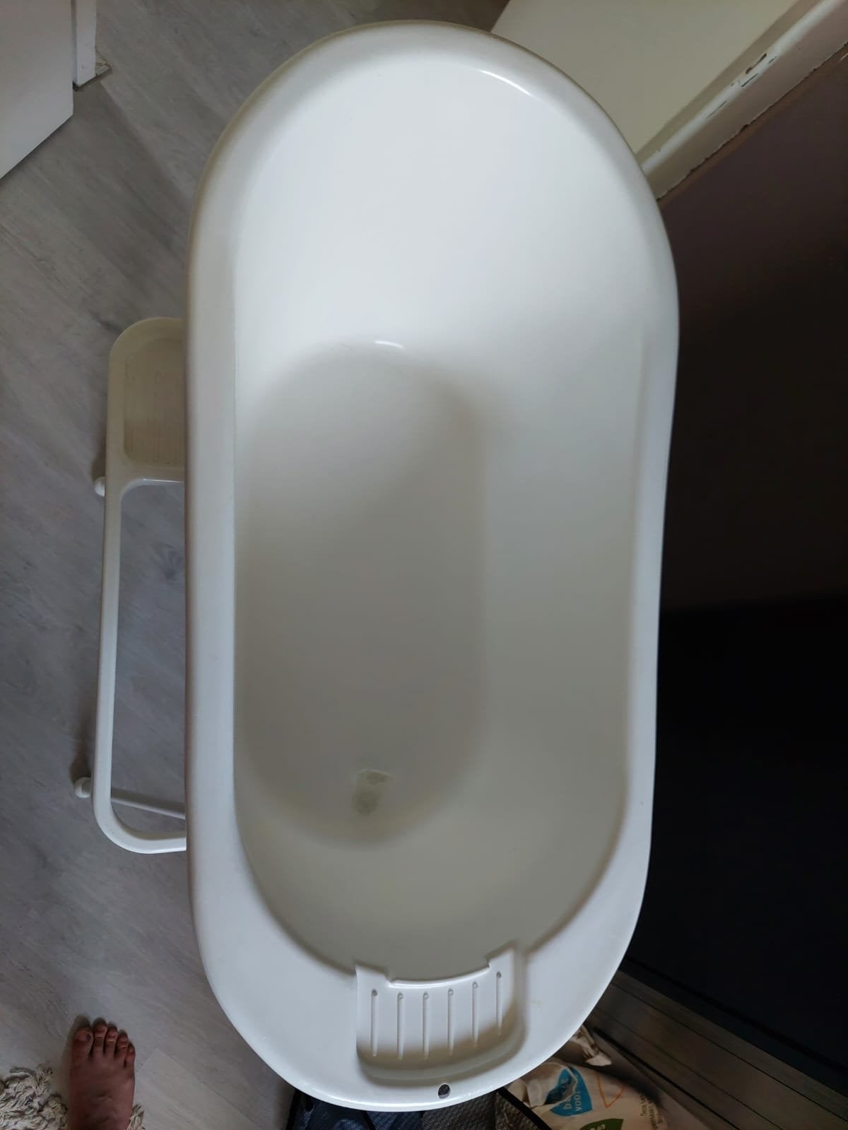 Bébé-jou babybadje met standaard, Ophalen, Gebruikt, Badje, Bébé-jou