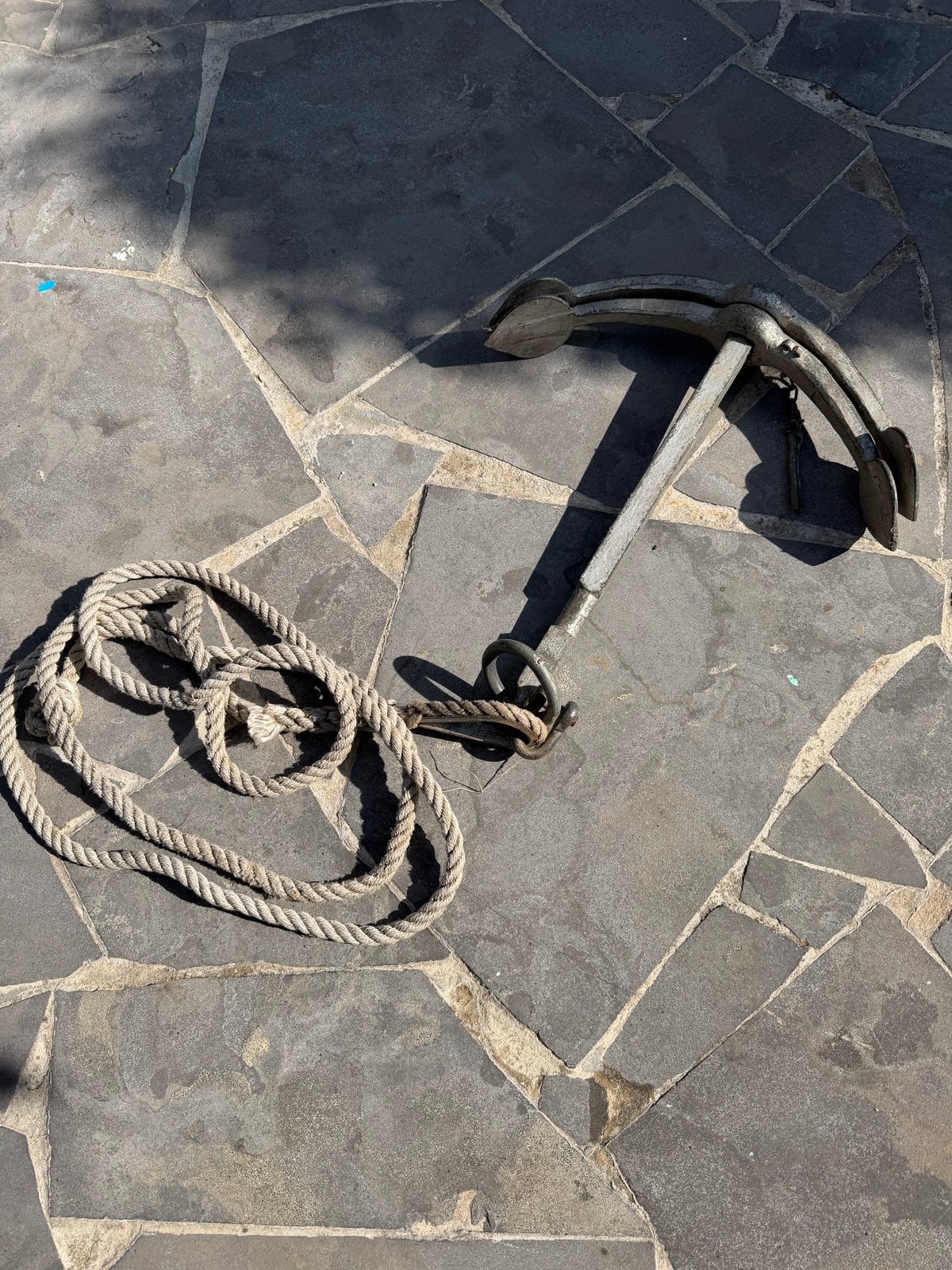 Anker met touw - Gebruikt maar functioneel, Ophalen, Gebruikt, Overige typen