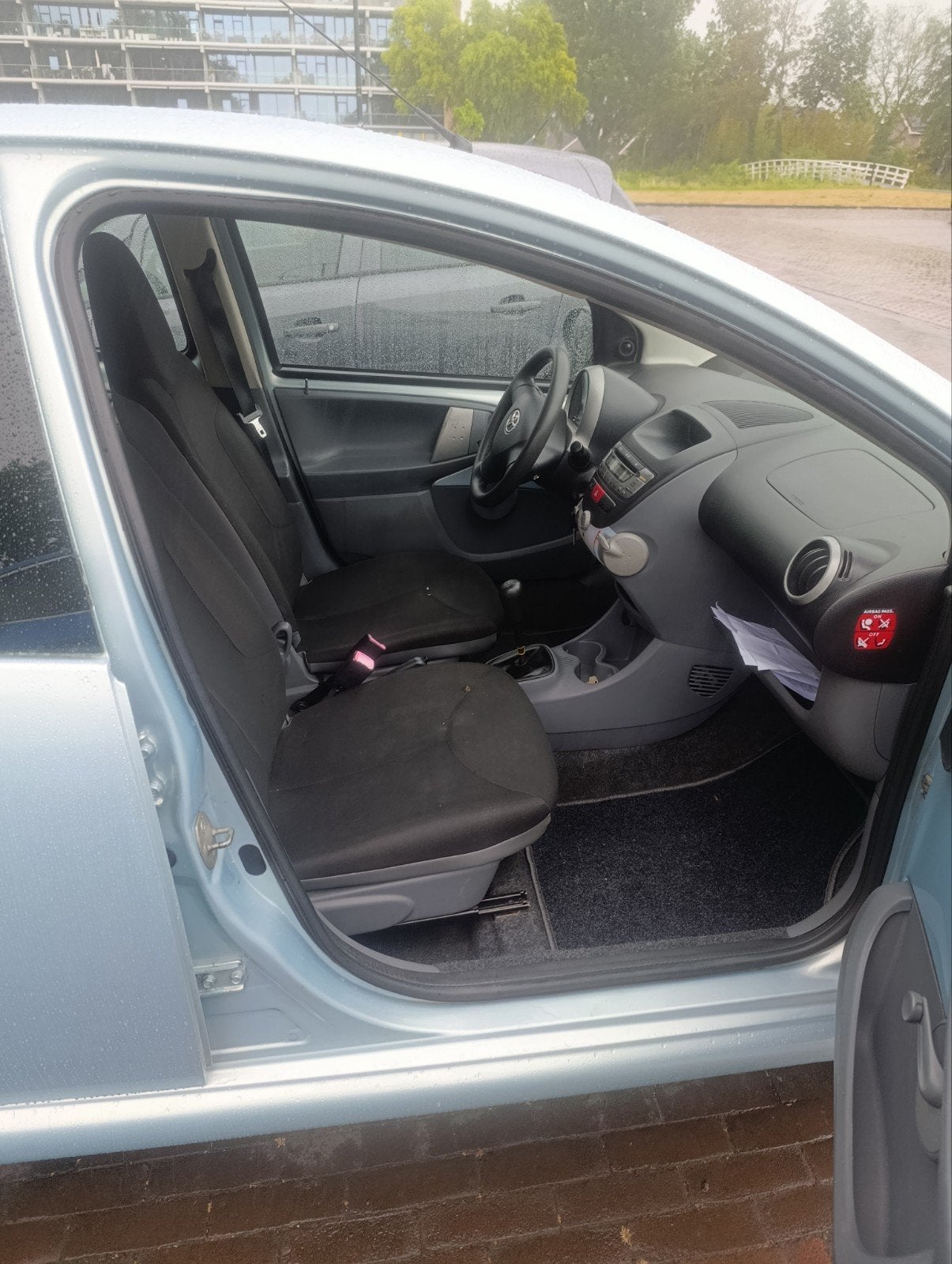 Toyota Aygo 1.0 12V Vvt-i 5DRS 2007 Blauw, Voorwielaandrijving, 68 pk, Origineel Nederlands, Handgeschakeld