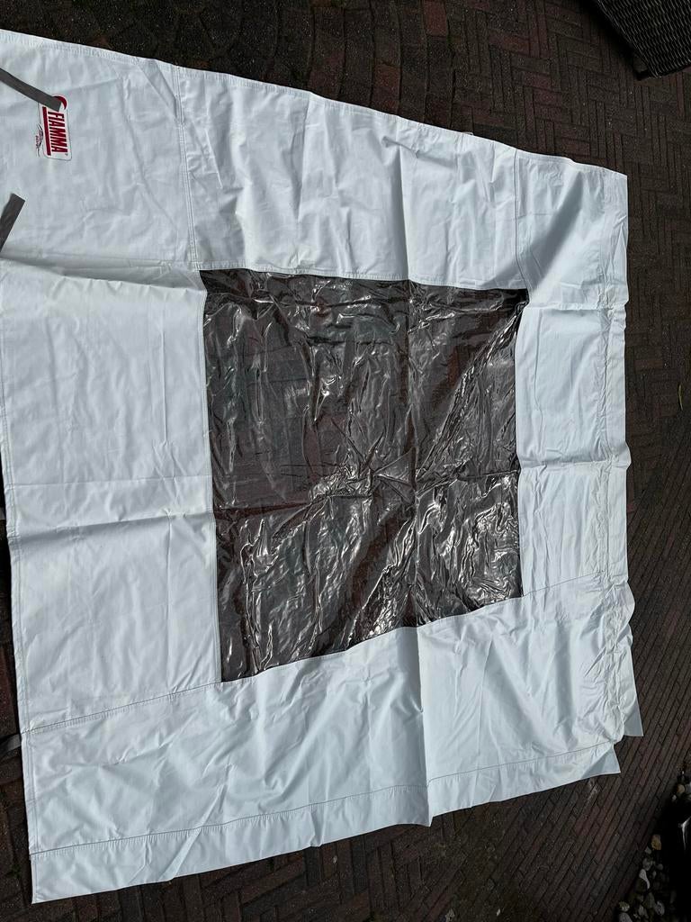 Fiamma Luifeldoek/Zijwand met Raam voor caravanstore, Ophalen, Gebruikt