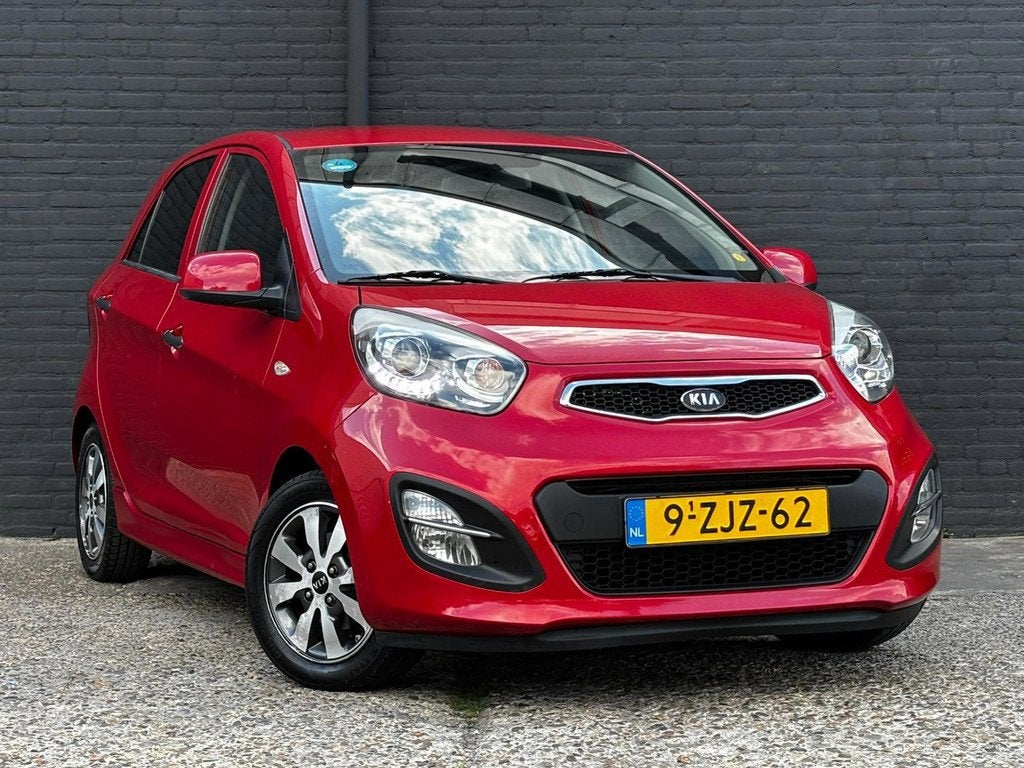 Kia Picanto 1.0 CVVT X-treme LEDER | CRUISE | ELEK RAMEN | A, Auto's, Voorwielaandrijving, Euro 5, Gebruikt, 400 kg