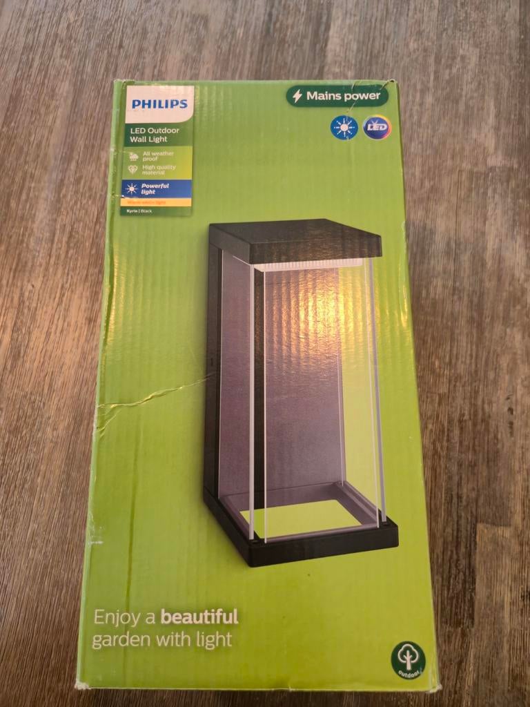 Philips buitenlamp, Minder dan 50 watt, Wandlamp, Ophalen of Verzenden, Netvoeding