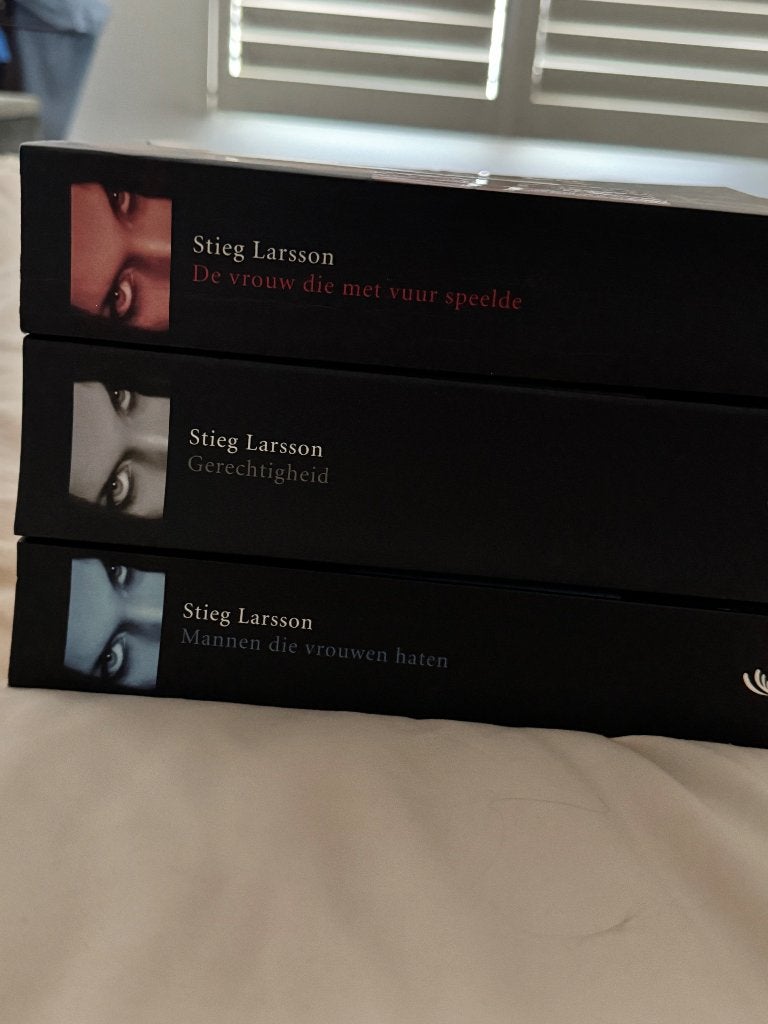 Millennium Trilogie Stieg Larsson, Ophalen, Zo goed als nieuw, Nederland, Stieg Larsson