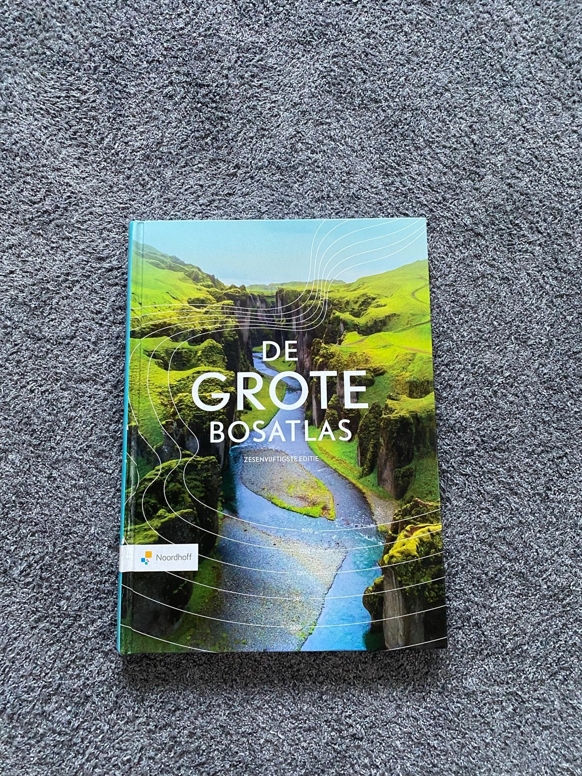 Grote Bosatlas 56e editie - Noordhoff, Boeken, Atlassen en Landkaarten, Gelezen, Bosatlas, 2000 tot heden, Ophalen of Verzenden