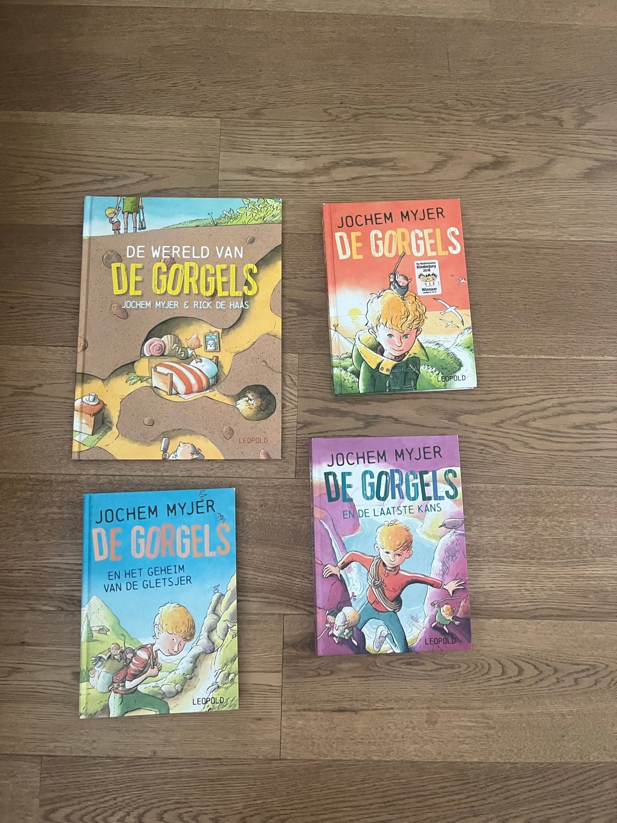 De Gorgels boekenreeks - Jochem Myjer (4 boeken), Verzenden, Zo goed als nieuw, Fictie