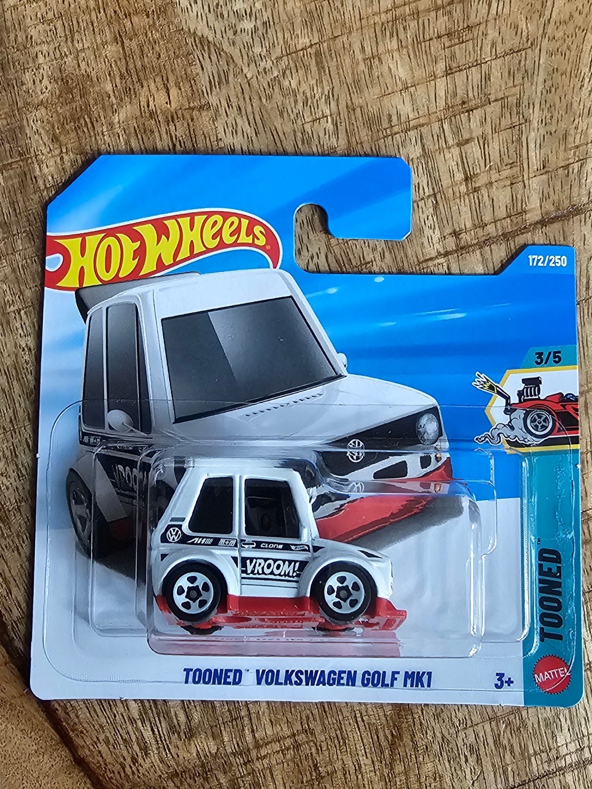 Hot wheels Tooned Volkswagen Golf Mk1 Nieuwe H Case 2026, Ophalen of Verzenden, Nieuw