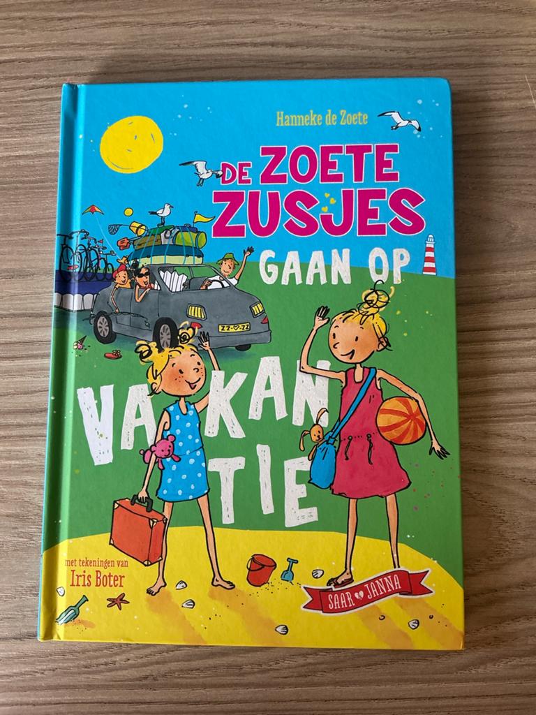 De Zoete Zusjes gaan op vakantie - Hanneke de Zoete, 5 of 6 jaar, Fictie algemeen, Jongen of Meisje, Ophalen of Verzenden