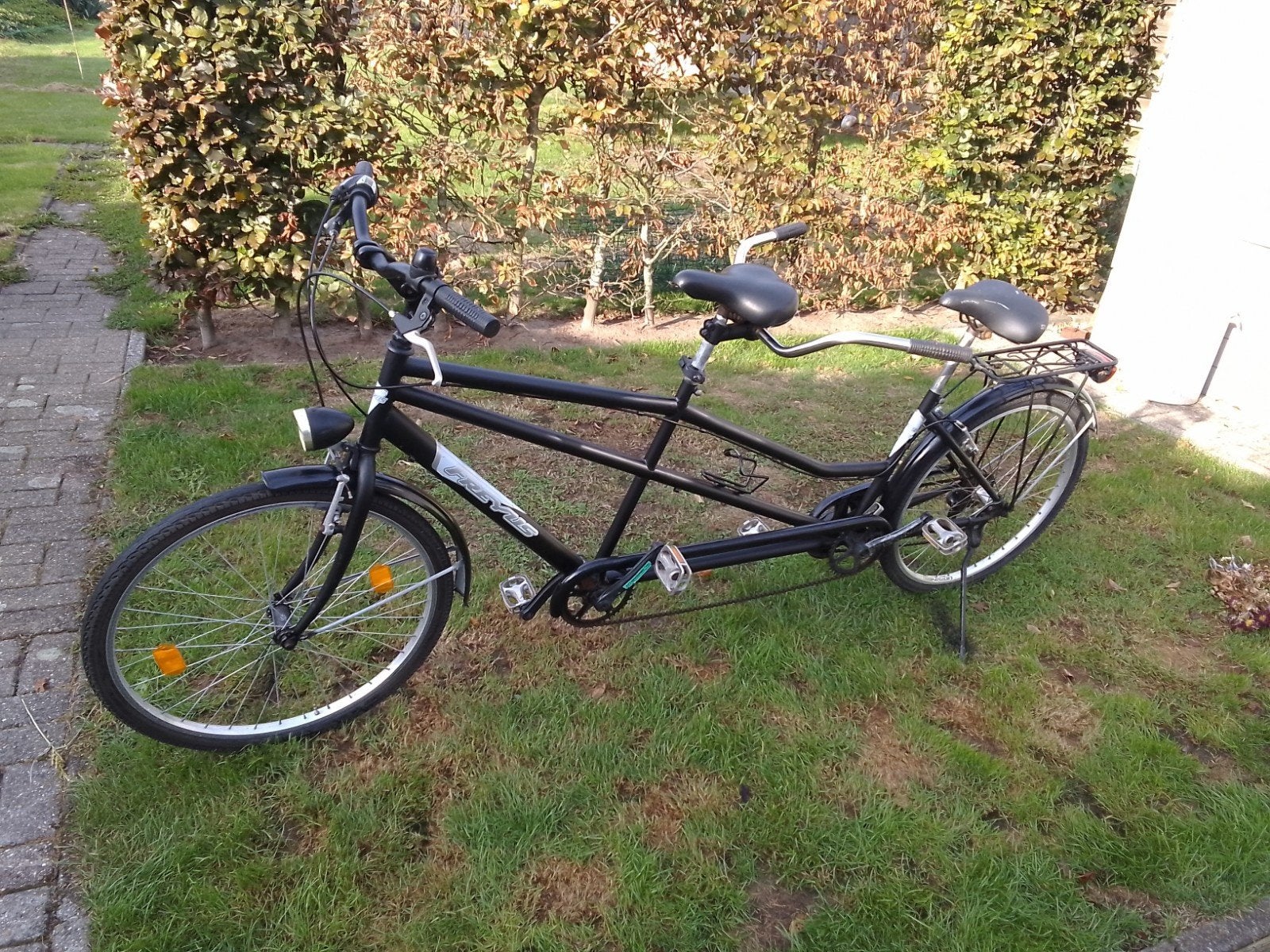 man vrouw tandem freyus wielen 26 insch, Ophalen, Gebruikt, Minder dan 49 cm, Minder dan 10 versnellingen