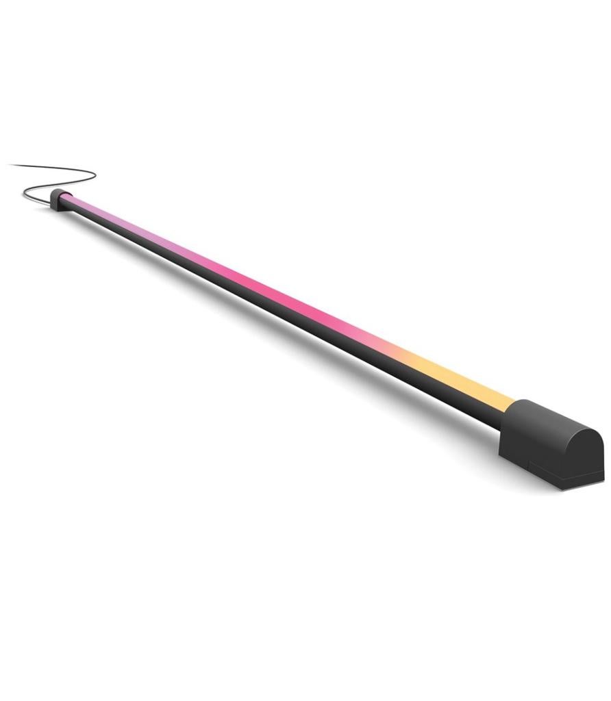 Philips Hue Play gradient light tube - 125cm - zwart, Huis en Inrichting, Lampen | Vloerlampen, Ophalen, Zo goed als nieuw, Metaal