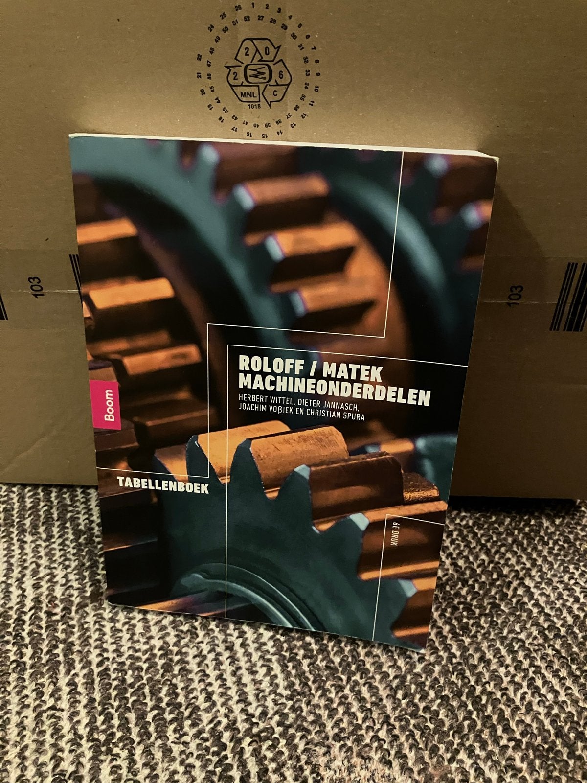 Roloff / Matek Machineonderdelen - Tabellenboek, Boeken, Ophalen of Verzenden, Zo goed als nieuw, Werktuigbouwkunde