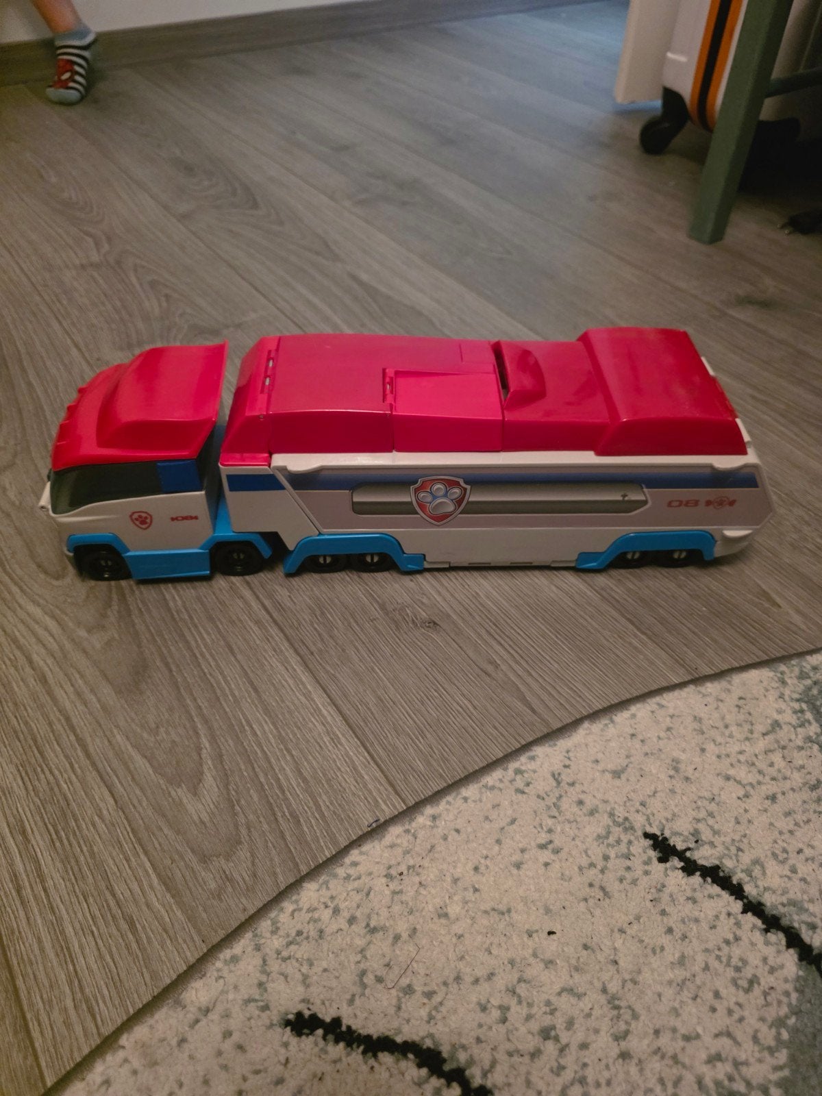 Paw Patrol Patroller Speelset - Uitklapbare Vrachtwagen, Kinderen en Baby's, Ophalen of Verzenden, Zo goed als nieuw