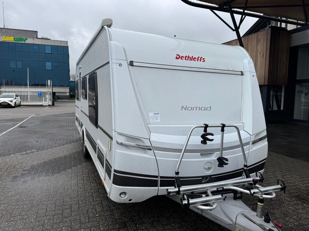Dethleffs Nomad 530 DR 2021 Mover,Airco,Luifel!!, Caravans en Kamperen, Standaardzit, Schokbreker, Bedrijf, 1250 - 1500 kg