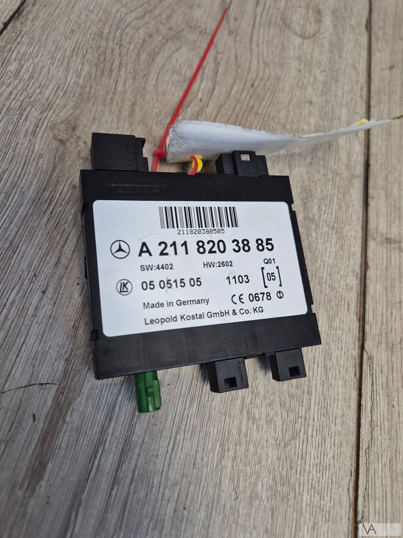 Module keyless entry van Mercedes E klasse W211 a2118203885, Gebruikt, -, Ophalen of Verzenden, -