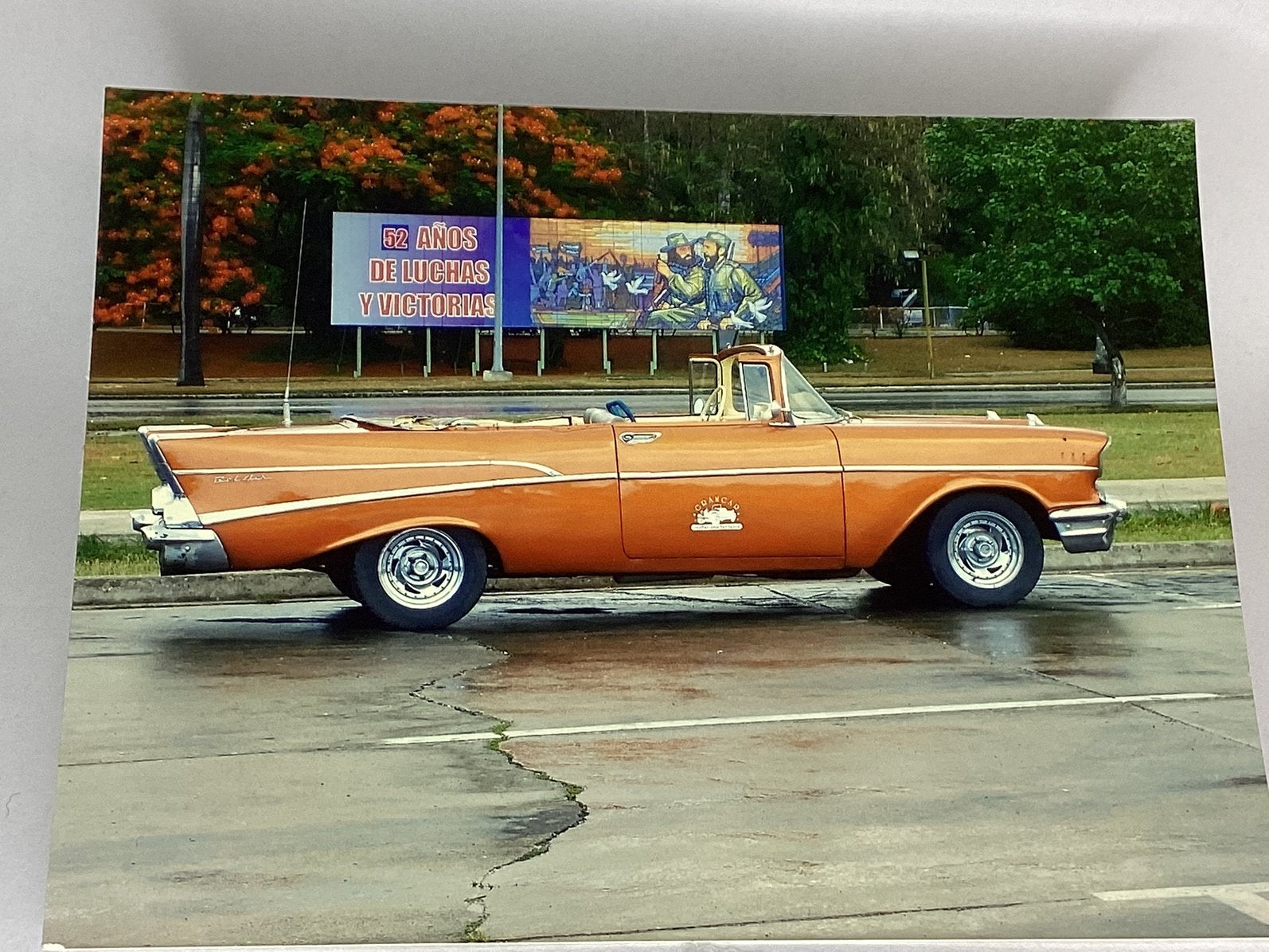 Oude foto van Chevrolet Belair., Ophalen of Verzenden, Zo goed als nieuw, Overige onderwerpen, Foto