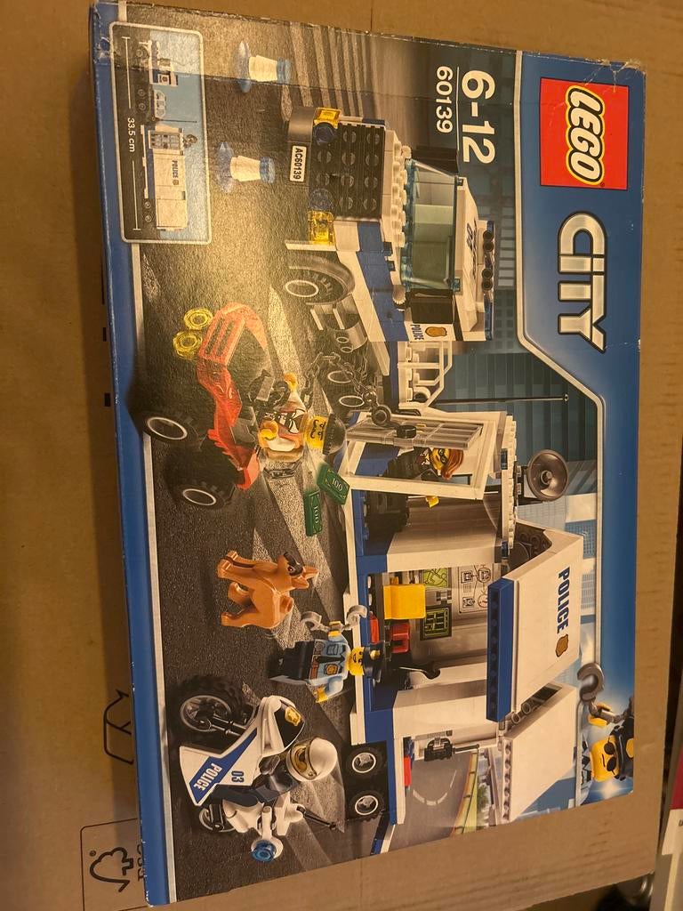 LEGO City Mobiele Commandocentrale (60139) met doos, City, Lego, Ophalen of Verzenden, Zo goed als nieuw