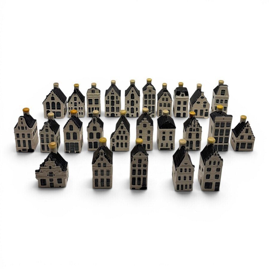 Lot KLM-huisjes (25x), Ophalen of Verzenden, Gebruikt, 61 t/m 80