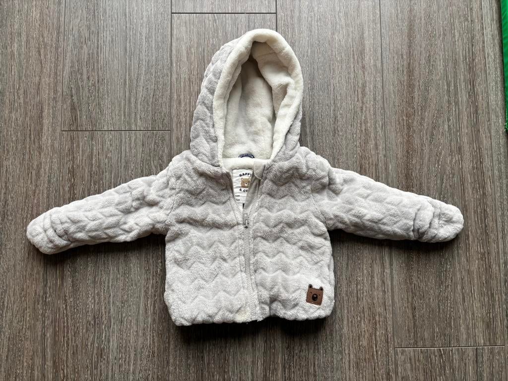 Warme winterjas maat 62, Kinderen en Baby's, Babykleding | Maat 62, Ophalen of Verzenden, Zo goed als nieuw, Meisje, Jasje