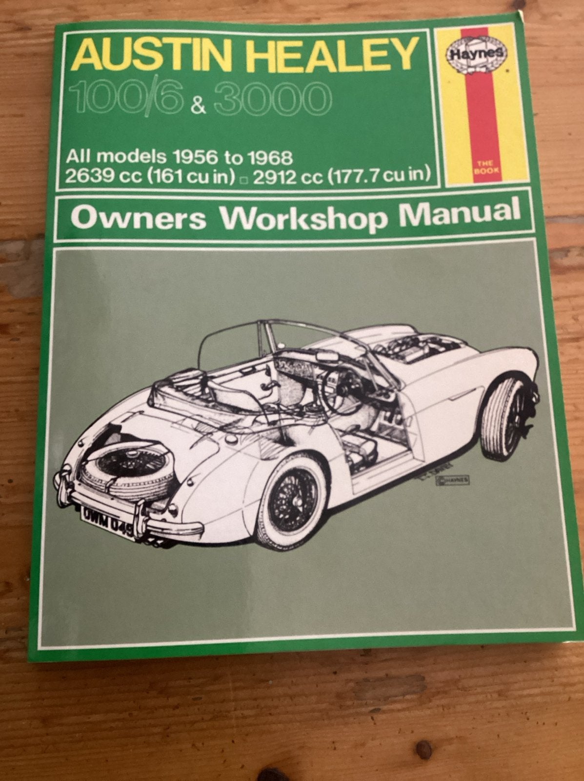Haynes Owners Workshop Manual Austin Healey 100/6 & 3000, Ophalen of Verzenden, Gelezen, Overige merken