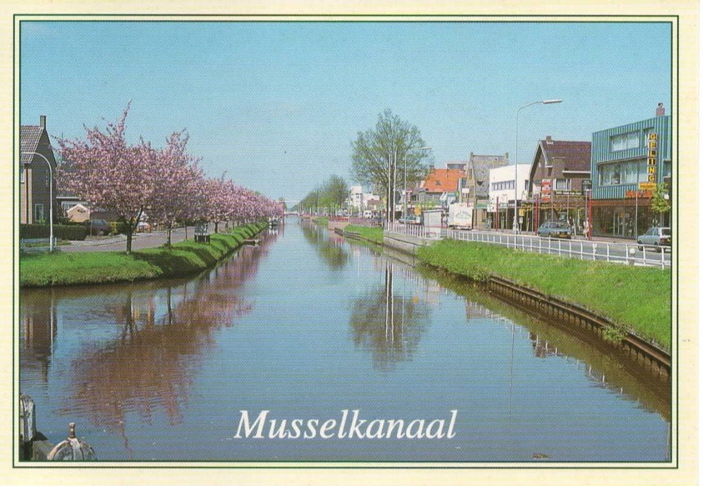 Ansichtkaart Musselkanaal, Watergang, Ophalen of Verzenden, 1980 tot heden, Ongelopen, Groningen